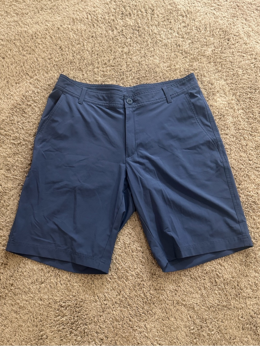 Columbia Men's Navy Blue Performance Shorts